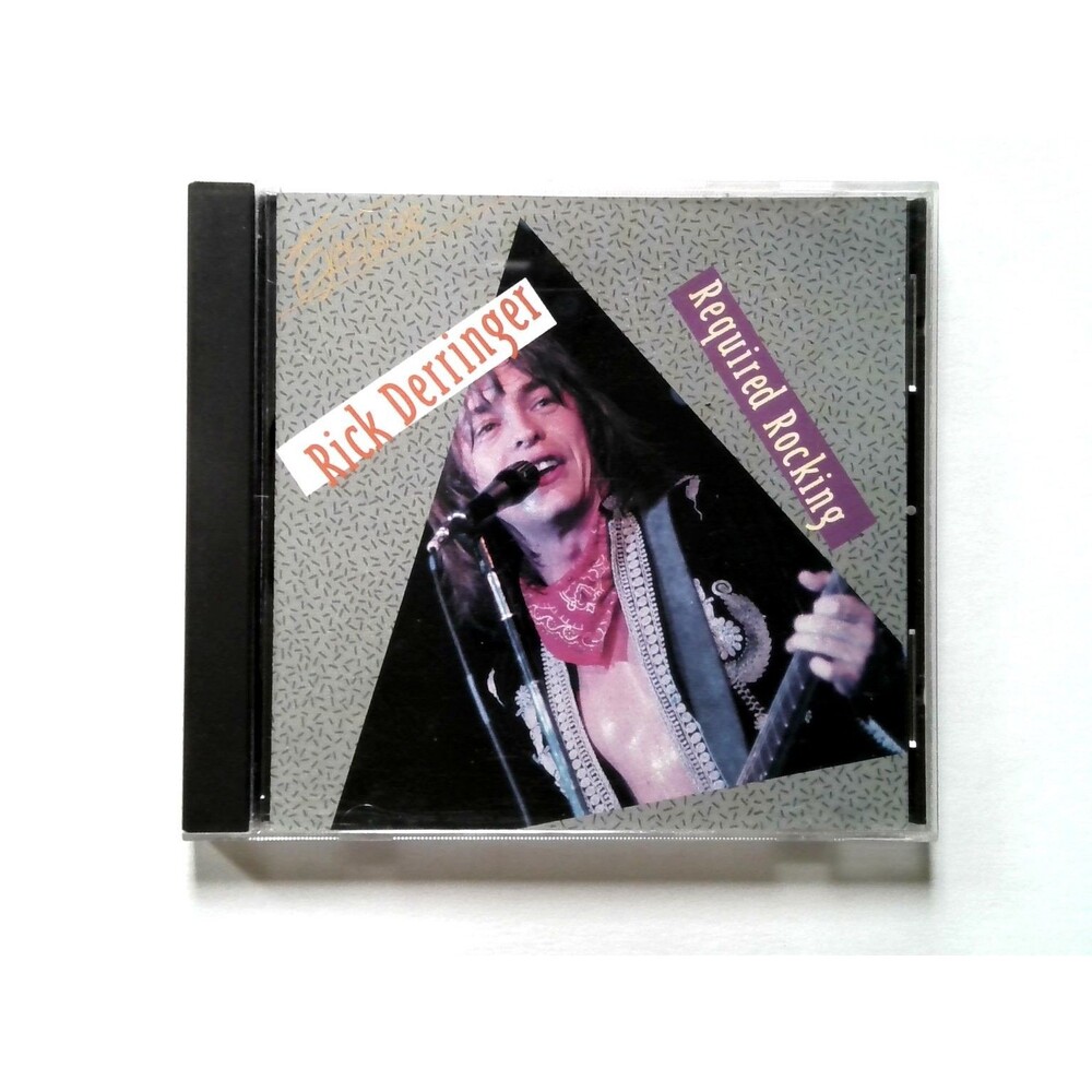 Rick Derringer - Required Rocking CD 1988 Hard Rock Sony Music Special Products